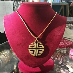 Givenchy 1976 pendant necklace